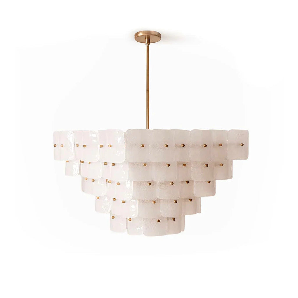 Tiered Glass Chandelier | wildoxy