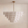 Tiered Glass Chandelier | wildoxy