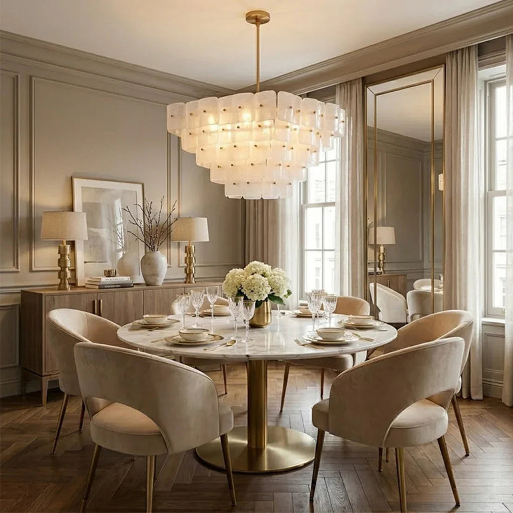 Tiered Glass Chandelier | wildoxy