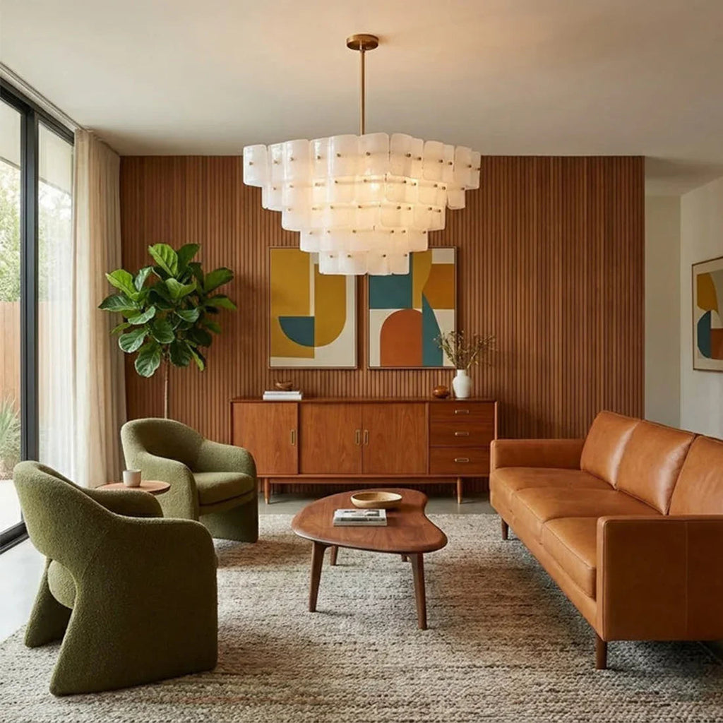 Tiered Glass Chandelier | wildoxy
