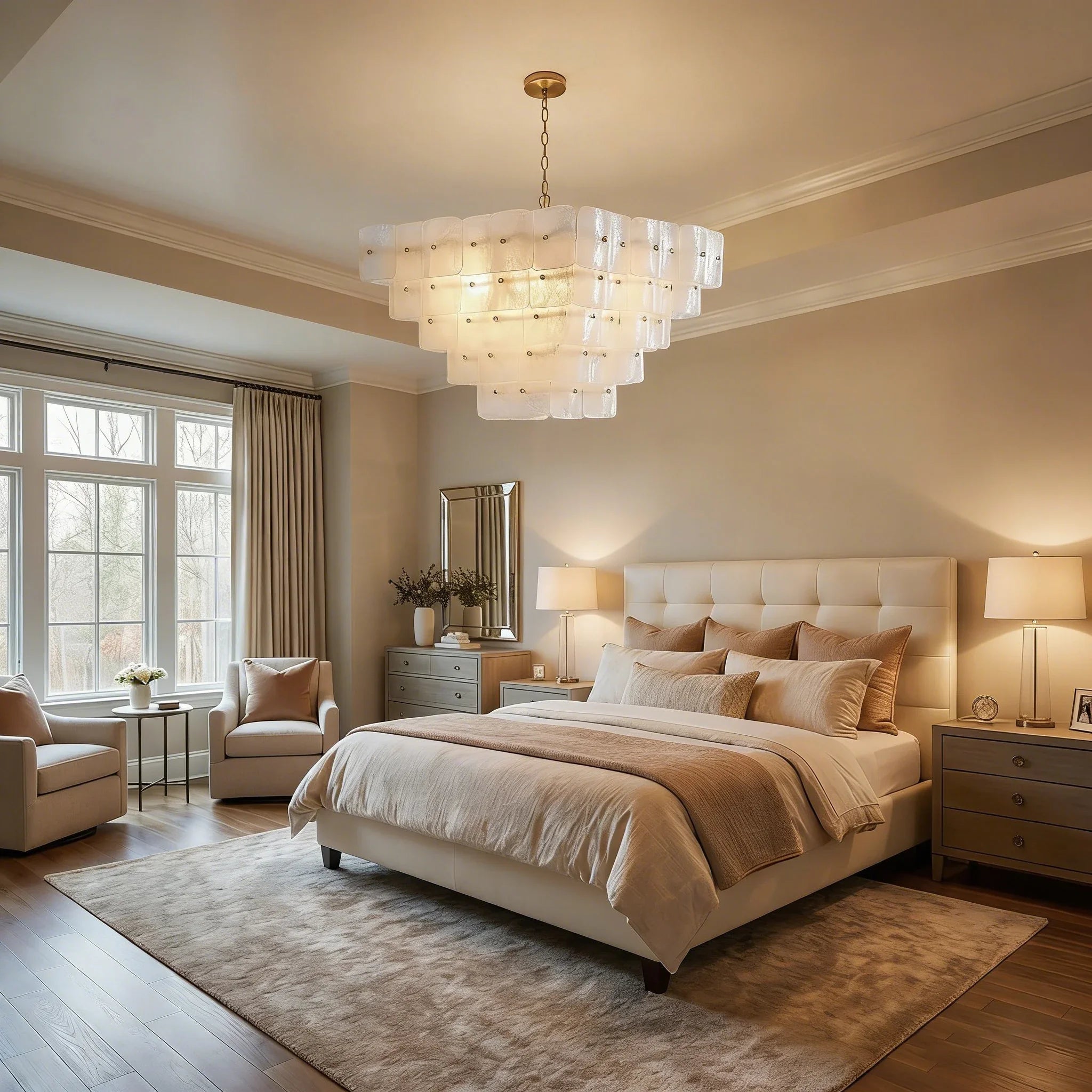 Tiered Glass Chandelier | wildoxy
