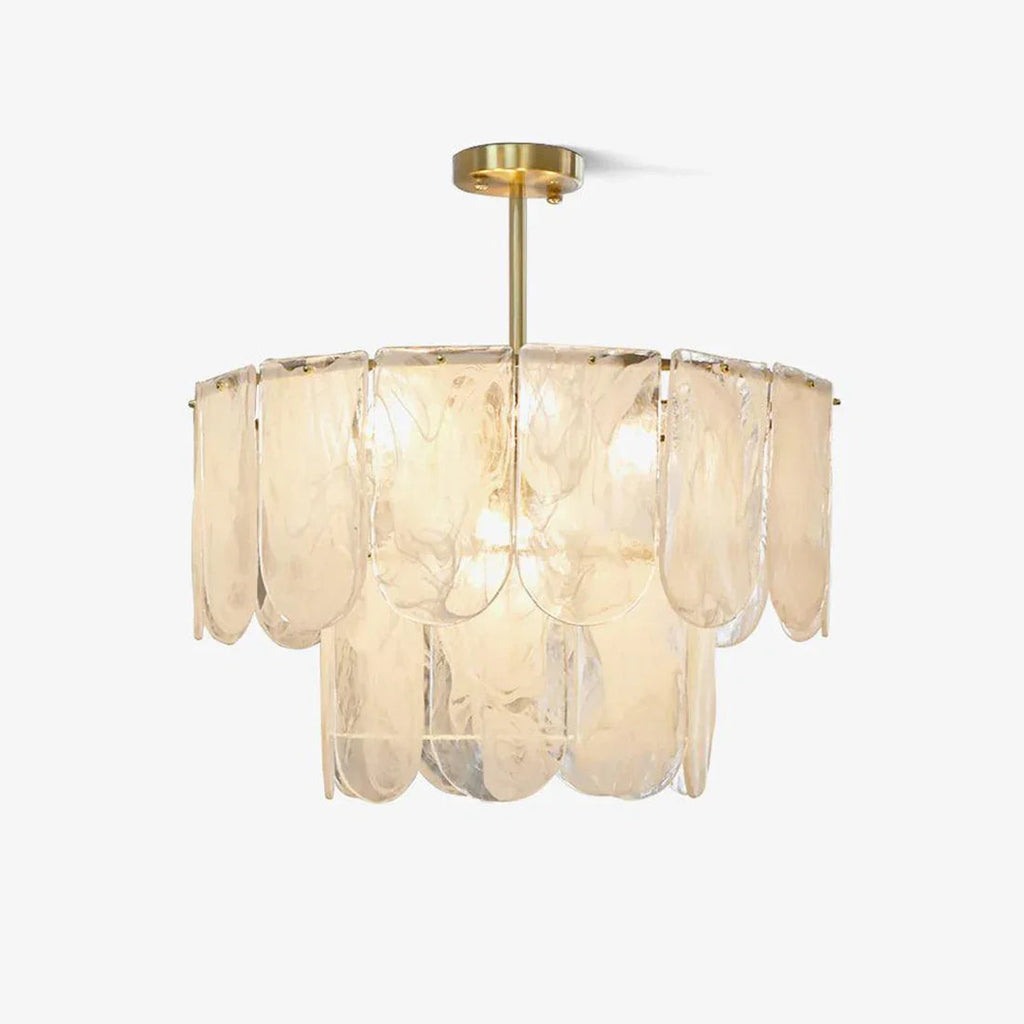 Timeless Metal & Glass Multi-Light Chandelier | wildoxy