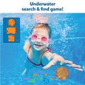 Unterwasser-Tauchspiel — 64 Edelsteine, 35 wasserdichte Karten