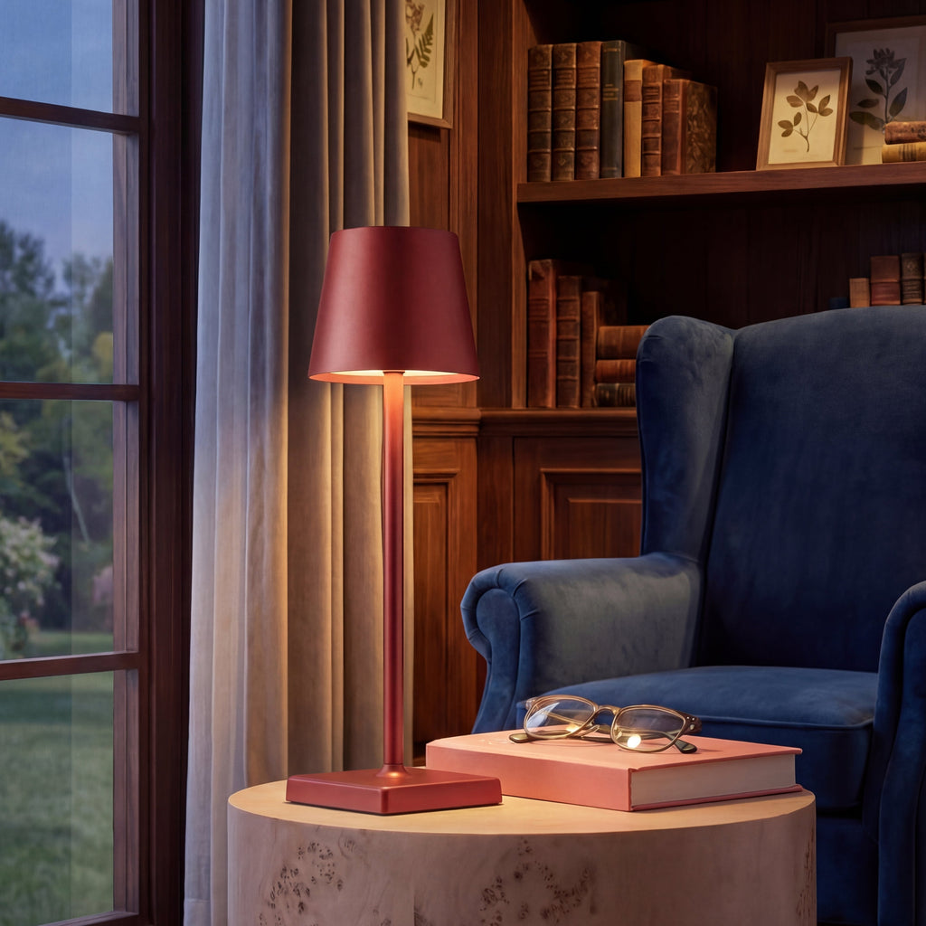 Control Dimmable Rechargeable LED Table Lamp - Wildoxy