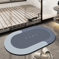 Absorbent Non-Slip Bath Mat & Kitchen Runner