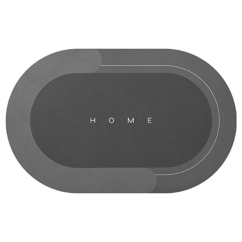 Absorbent Non-Slip Bath Mat & Kitchen Runner