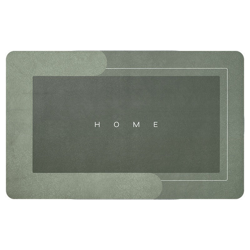 Absorbent Non-Slip Bath Mat & Kitchen Runner