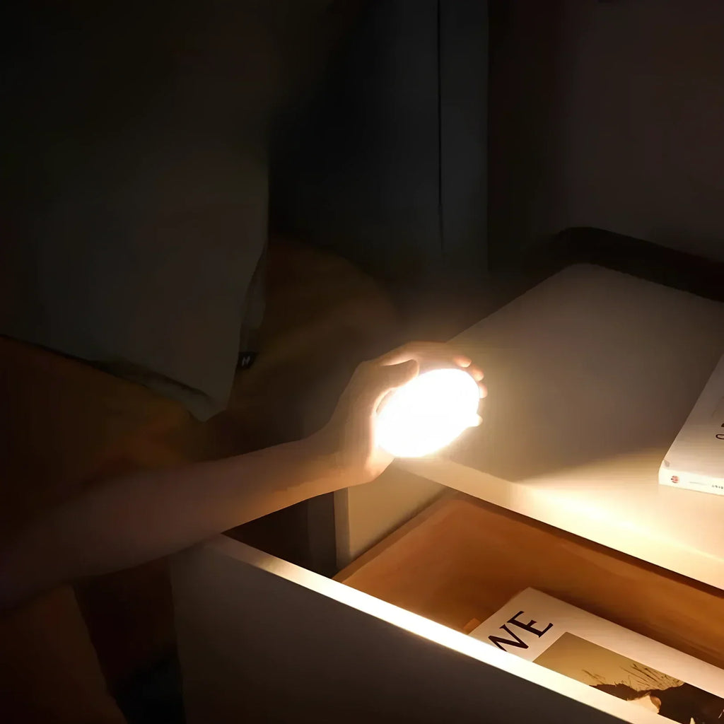 Wireless Motion Sensor Lamp — Automatic, USB Rechargeable ABS
