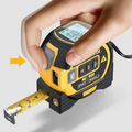 Metro a nastro laser a infrarossi 3-in-1 — Digitale, portata di 40m