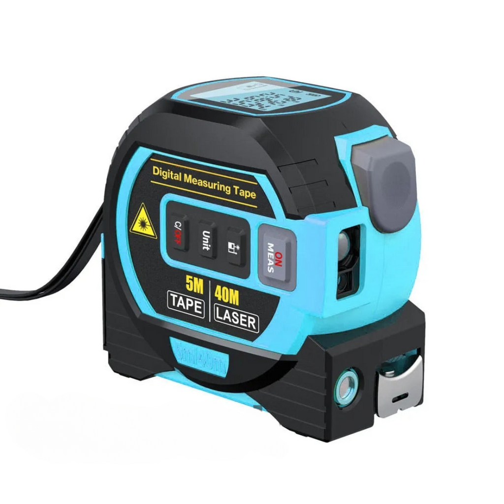 Metro a nastro laser a infrarossi 3-in-1 — Digitale, portata di 40m