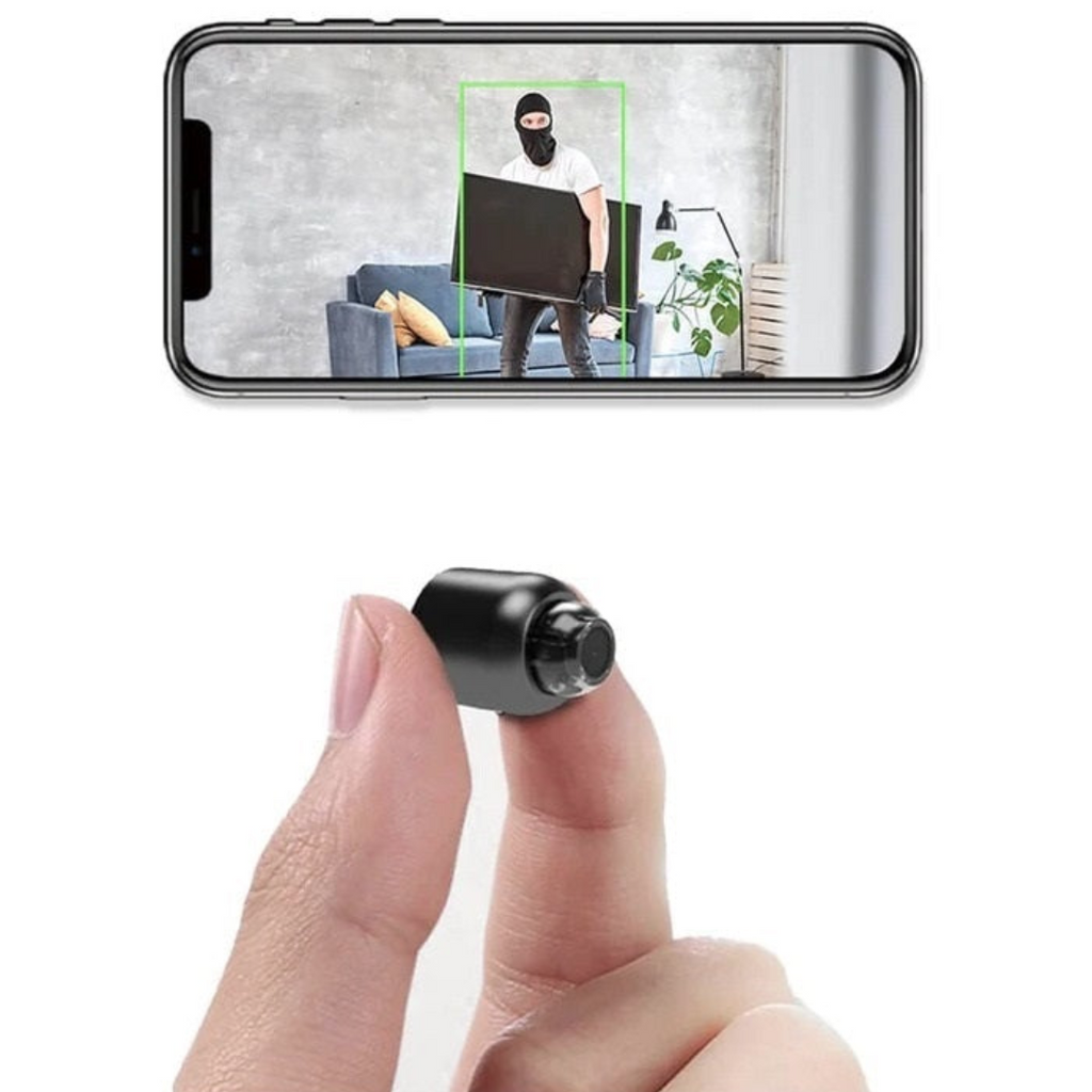 Cameră compactă de supraveghere - Audio, vedere nocturnă, WiFi și hotspot