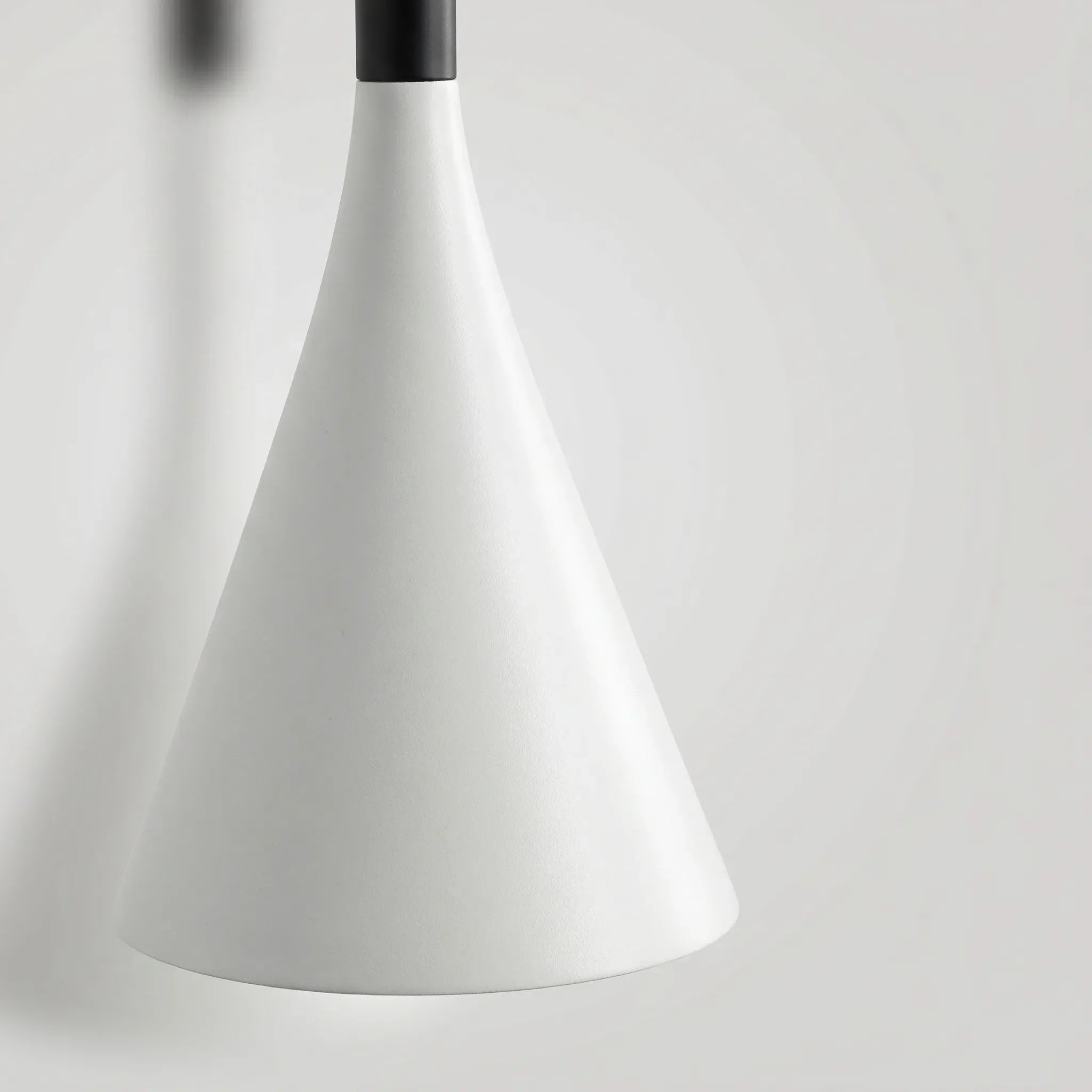 Minimalist Conical Pendant Light -  Illuminating Dining Spaces - Wildoxy