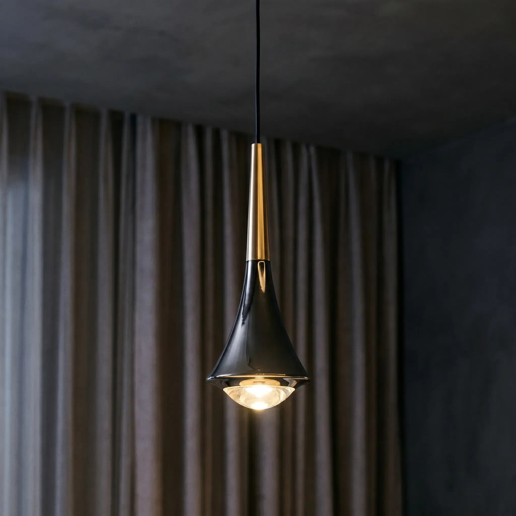 Modern Minimalist Pendant Light -  Bedside Illumination - Wildoxy
