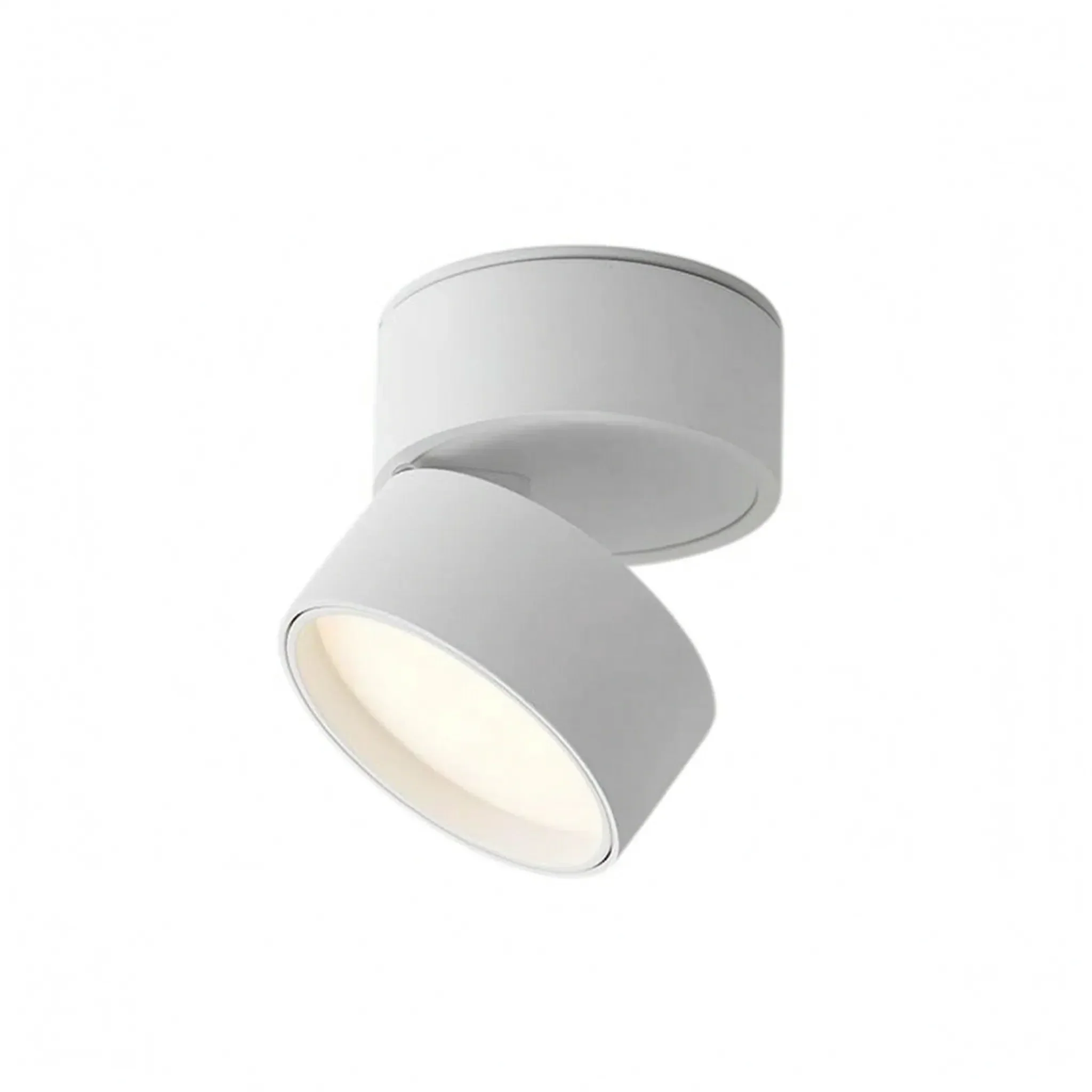 Cylindrical Surface Mounted Ceiling Downlight -  Illuminating Dark Hallways - Wildoxy