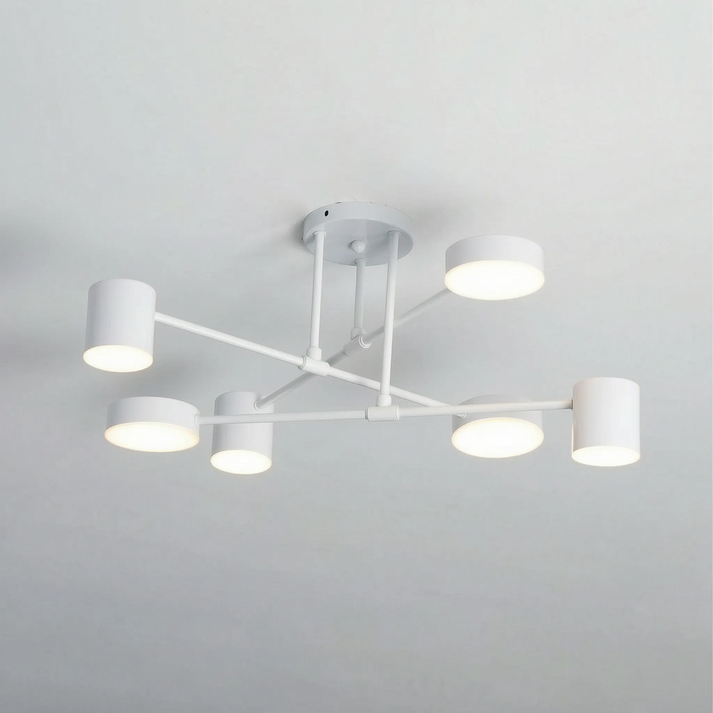 Modern Geometric Ceiling Fixture -  Lighting Living Areas - Wildoxy