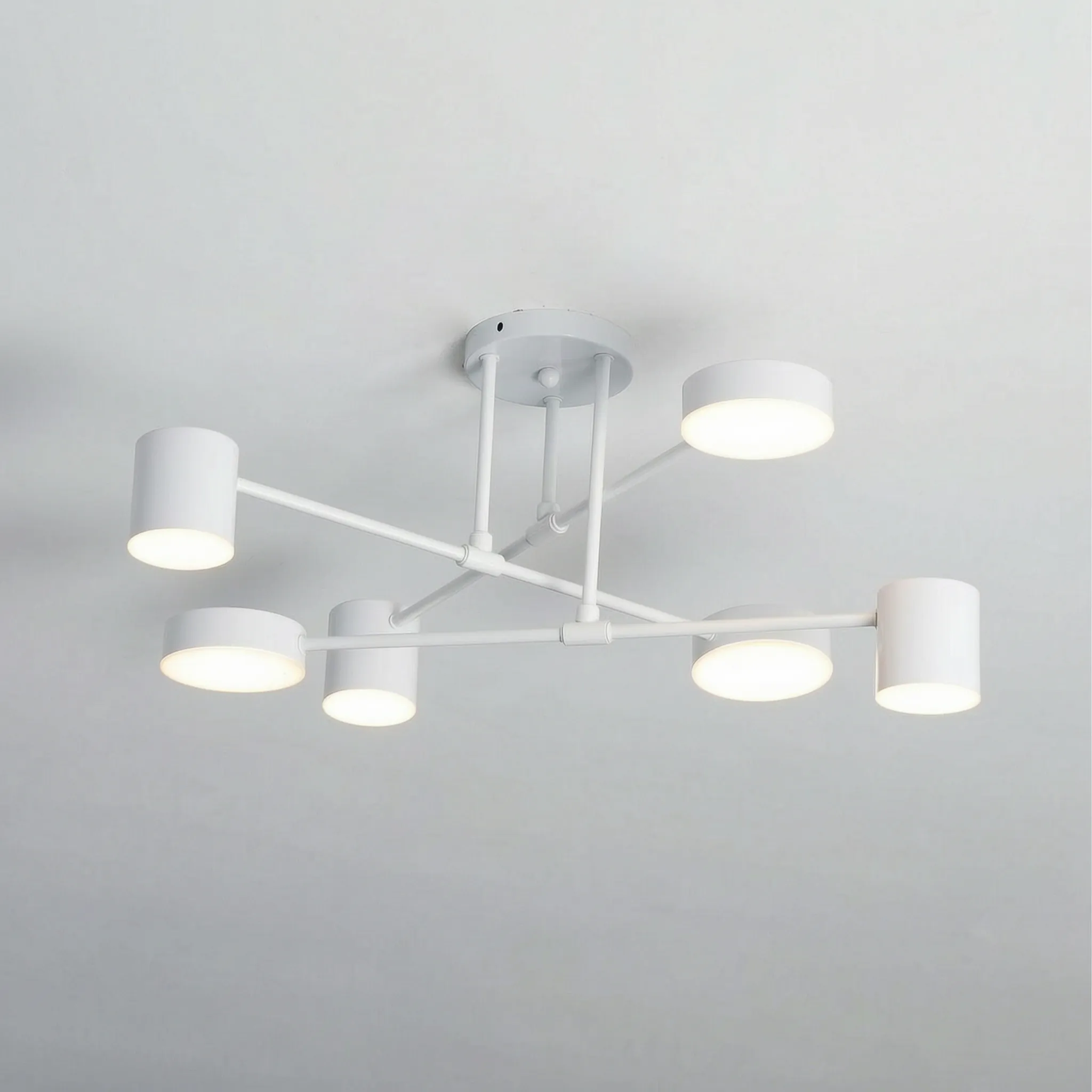 Modern Geometric Ceiling Fixture -  Lighting Living Areas - Wildoxy
