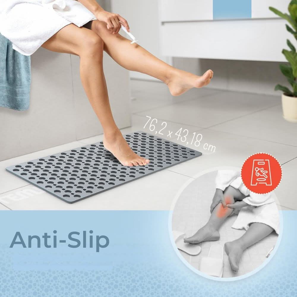 Mold Resistant Non Slip Shower Mat — Hygienic, Stable Comfort Base