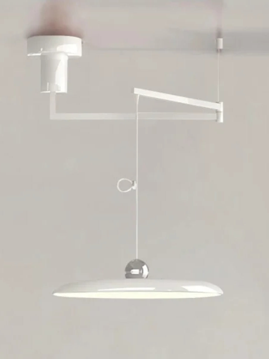 Verstelbare hanglamp — metalen lamp met zwenkarm