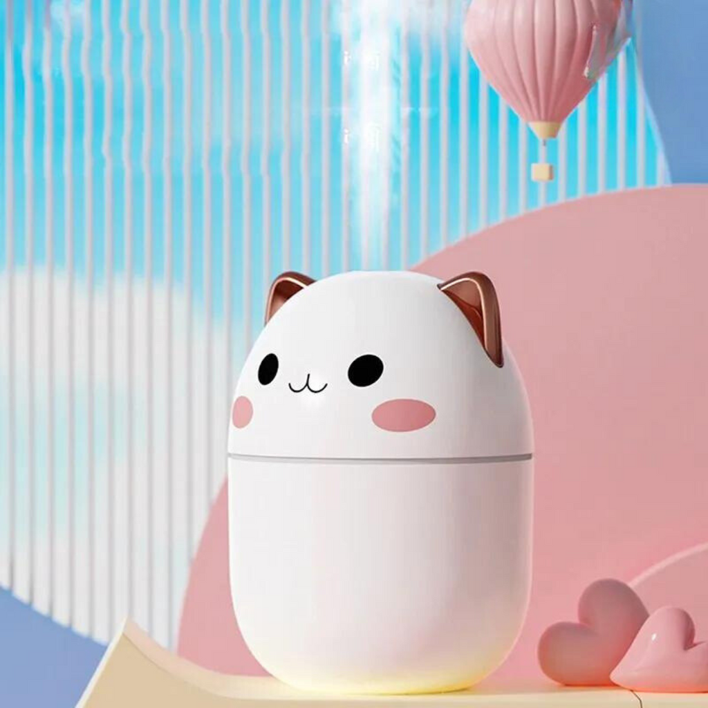 Umidificator pentru pisici — Ceață de 250ml, lumină de veghe LED