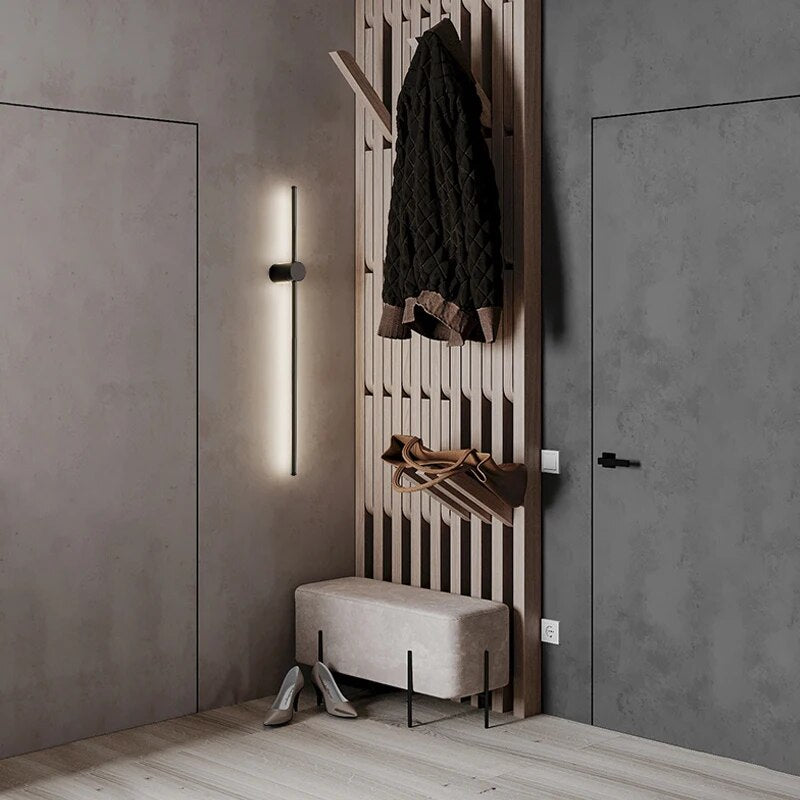 NordicShine Minimalist LED Wall Lamp — Evenly Diffused Glow, Timeless Silhouette Design
