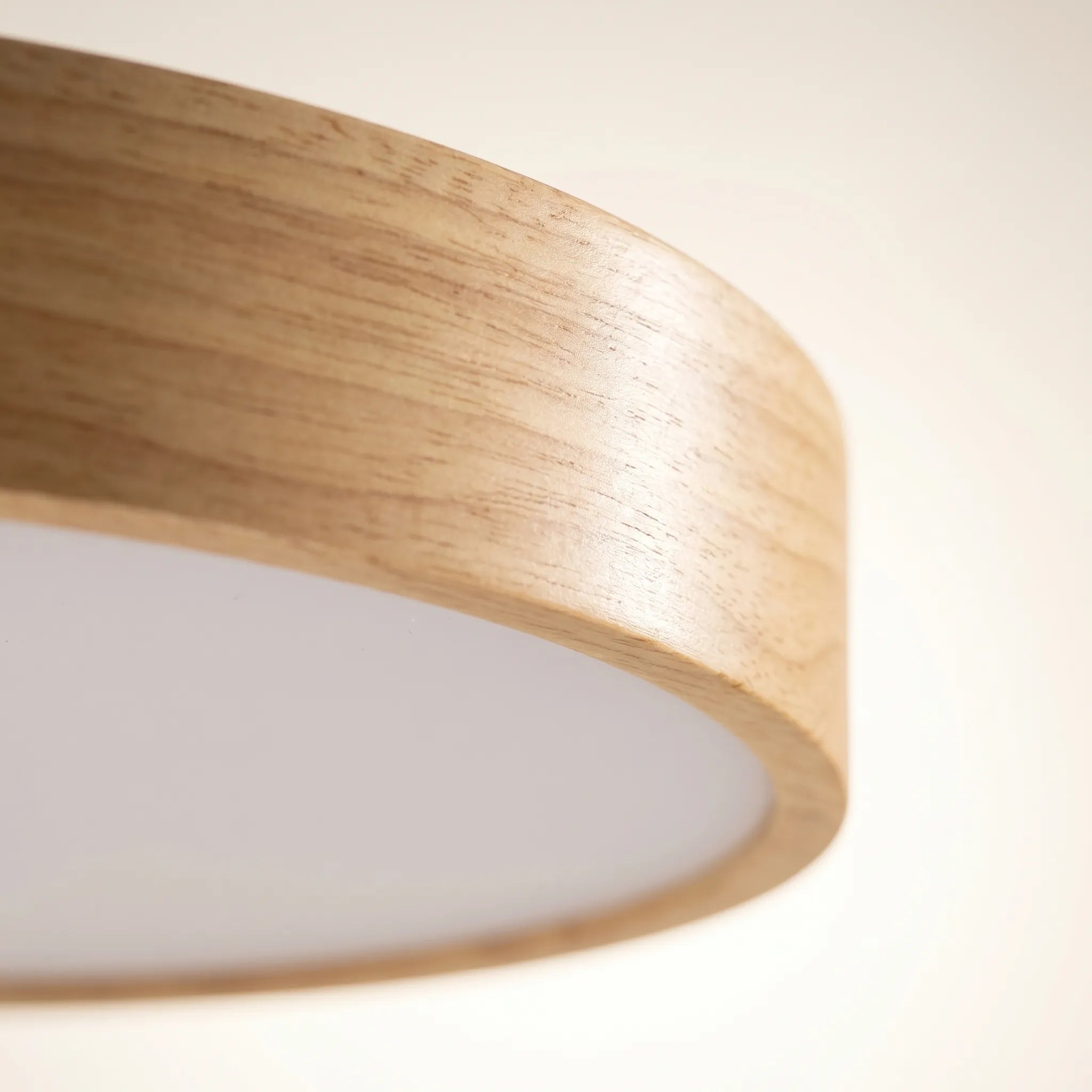 Round Semi-Flush Ceiling Light -  Ambient Room Lighting - Wildoxy