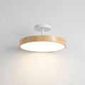 Round Semi-Flush Ceiling Light -  Ambient Room Lighting - Wildoxy