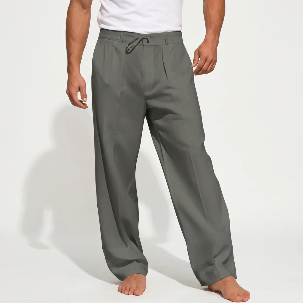 Men's Lightweight Summer Trousers -  Warm Weather Outings - Wildoxy