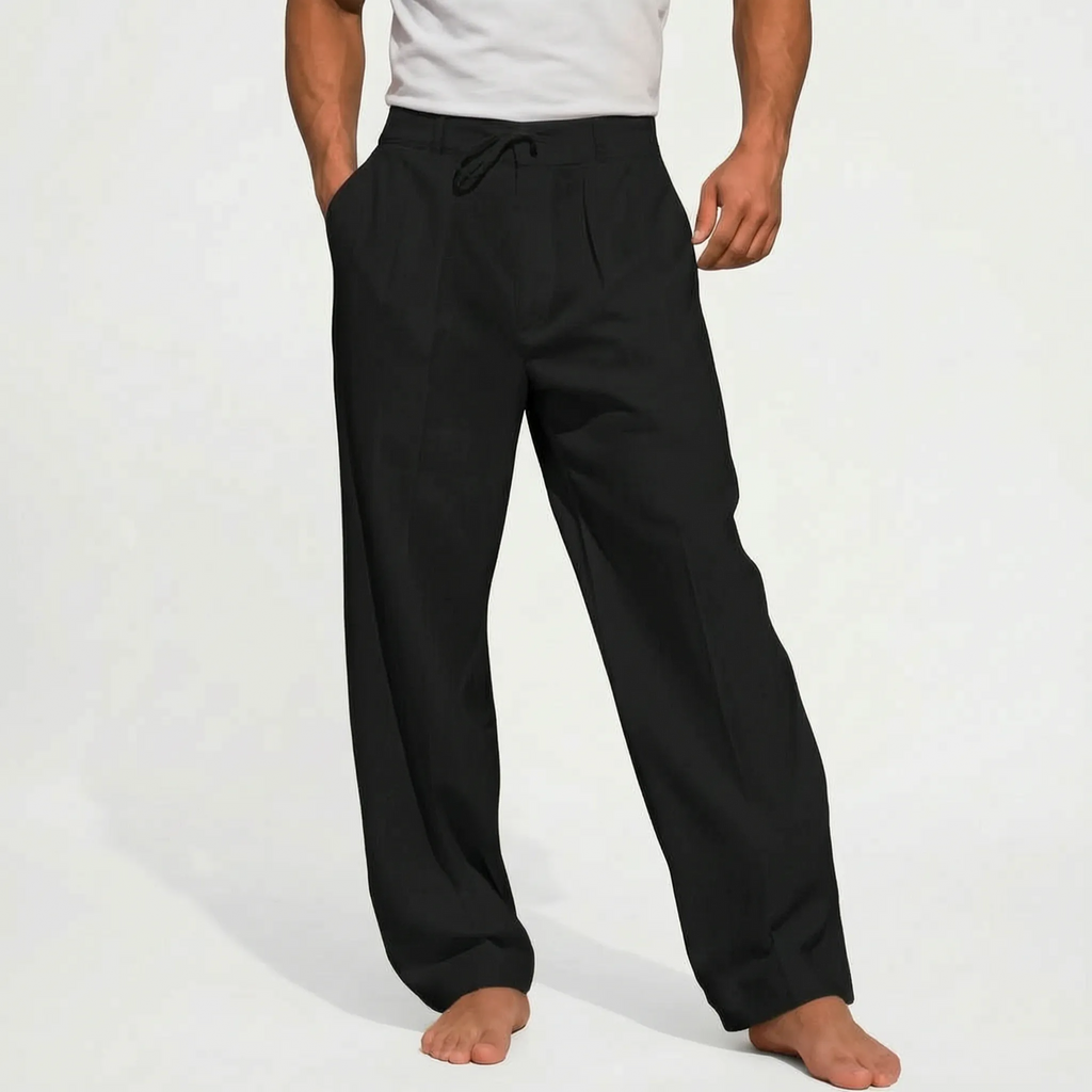 Men's Lightweight Summer Trousers -  Warm Weather Outings - Wildoxy