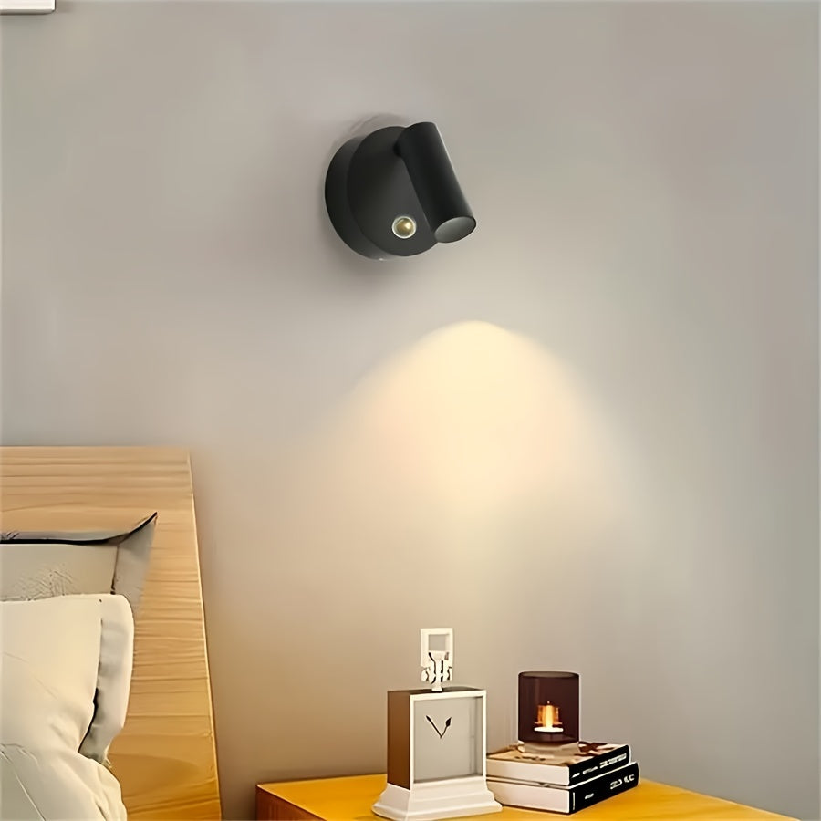 مصباح LED موضعي للإضاءة التزيينية قابل لإعادة الشحن عبر USB — مخفت إضاءة لاسلكي باللمس