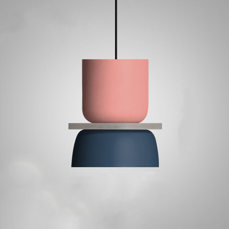 Macaron Acrylic Dome Pendant Light LED E27 12W - Wildoxy