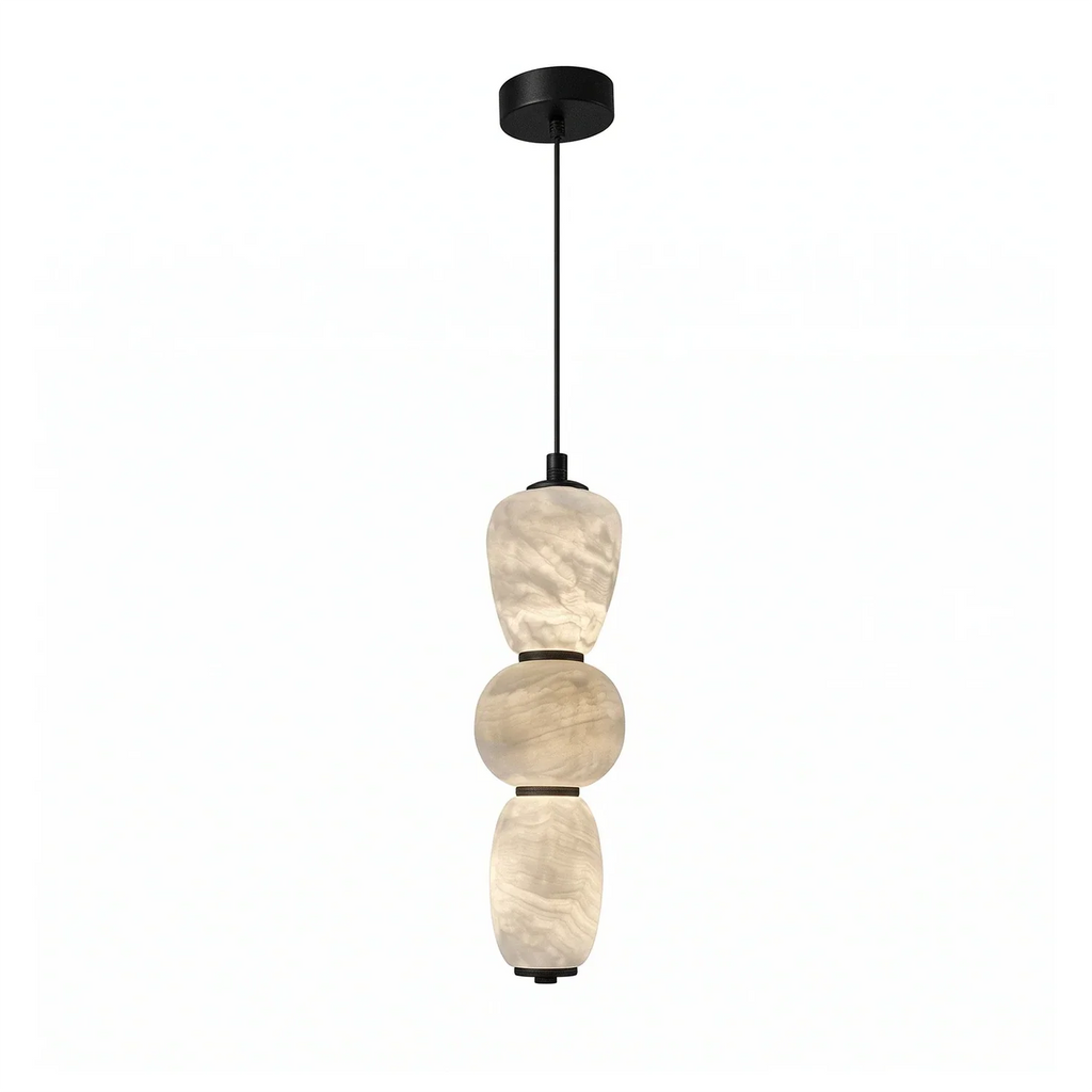 Alabaster Pendulous Pearl Pendant Light | wildoxy