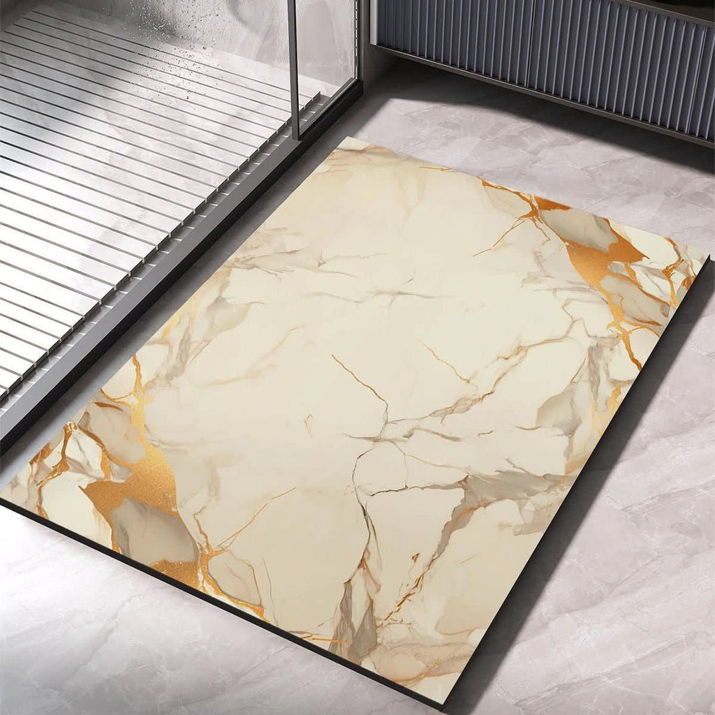 Alfombrilla de baño de secado rápido AbsorbaMat - Base con agarre seguro