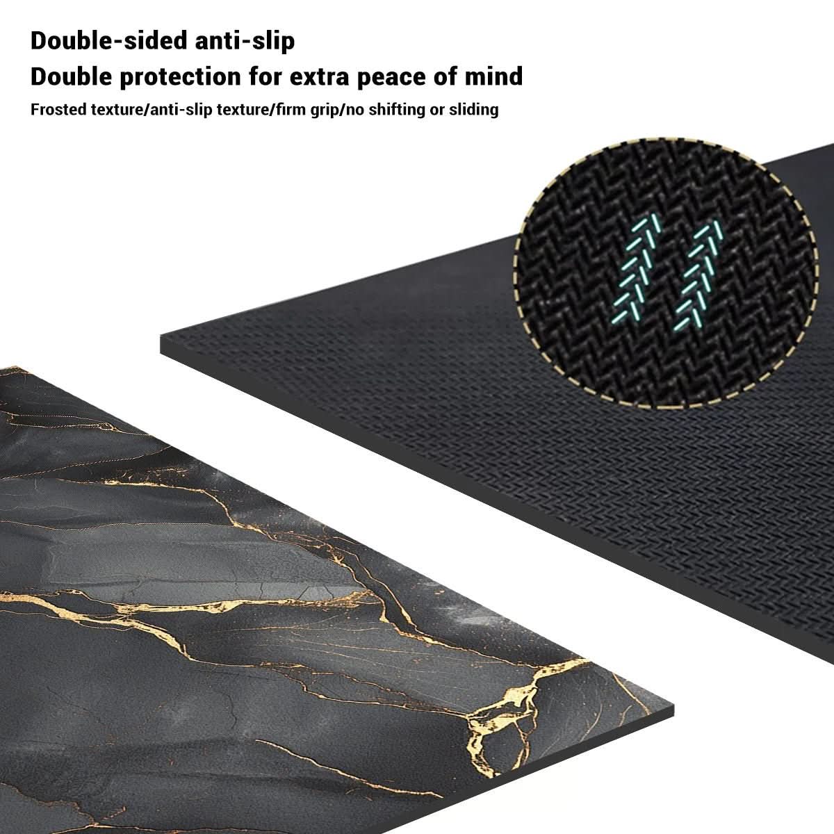 Alfombrilla de baño de secado rápido AbsorbaMat - Base con agarre seguro