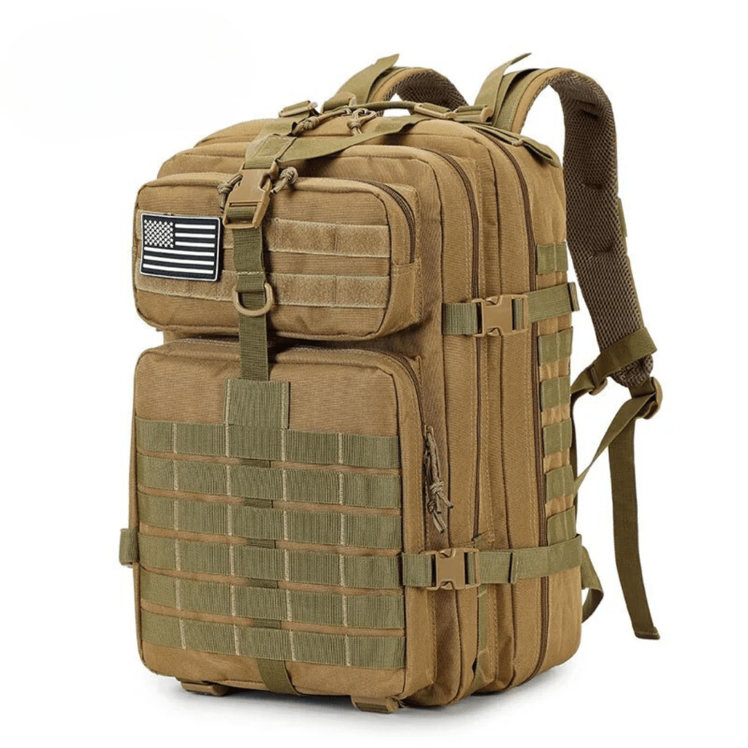 תיק גב טקטי AdventurePack בנפח 50 ליטר — עמיד לחלוטין למים, תיק נשיאה עמיד במיוחד