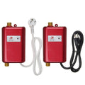 Ηλεκτρικός ταχυθερμαντήρας νερού 3.8 kW — συμπαγής επιτοίχιος θερμοσίφωνας, λευκός