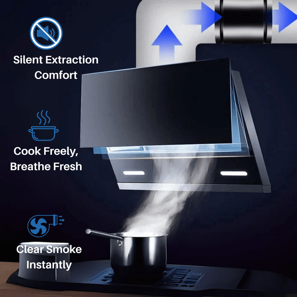 AeroVent csendes elszívóventilátor — optimalizált légkeringetés