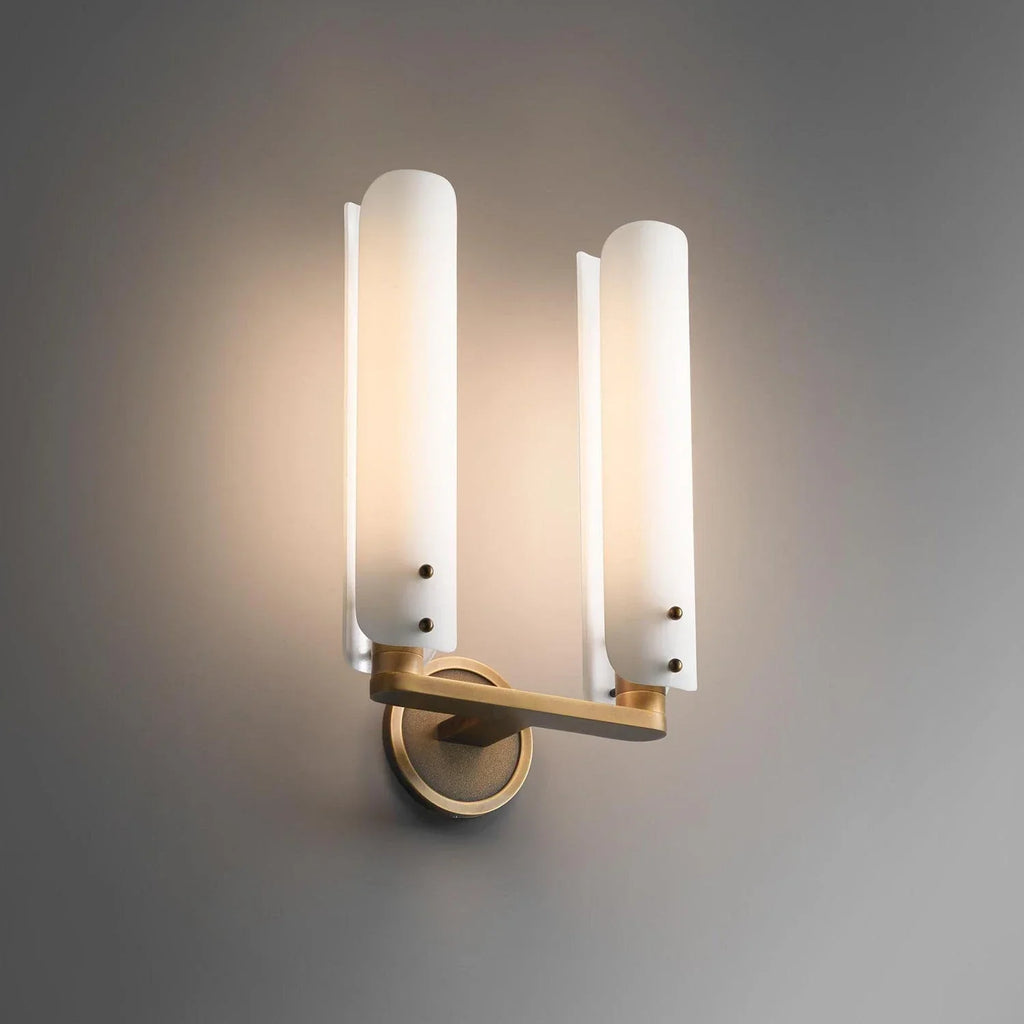 Afroalia Luxury Modern Art Deco Wall Sconce | wildoxy