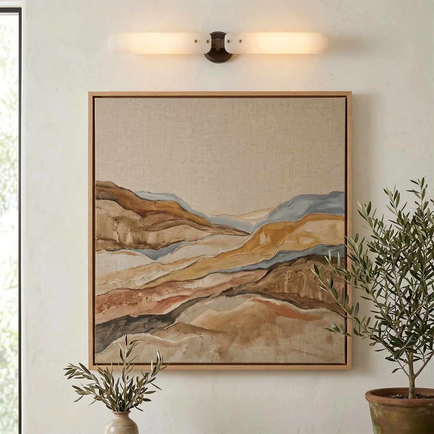 Afroalia Luxury Modern Art Deco Wall Sconce | wildoxy