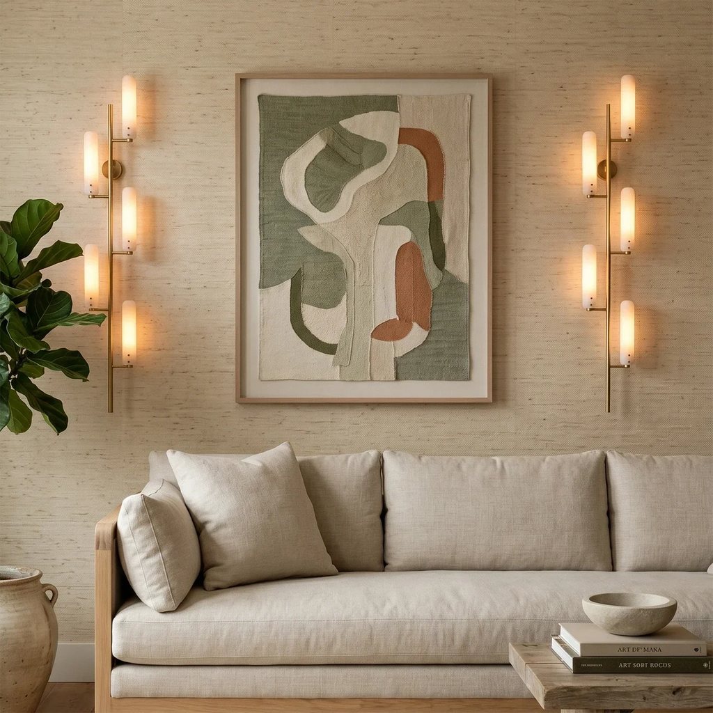 Afroalia Luxury Modern Art Deco Wall Sconce | wildoxy