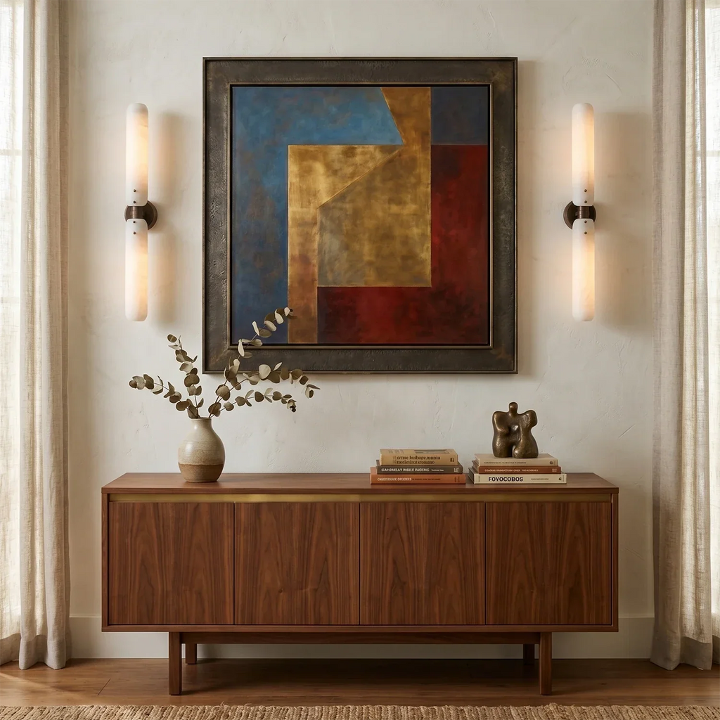 Afroalia Luxury Modern Art Deco Wall Sconce | wildoxy