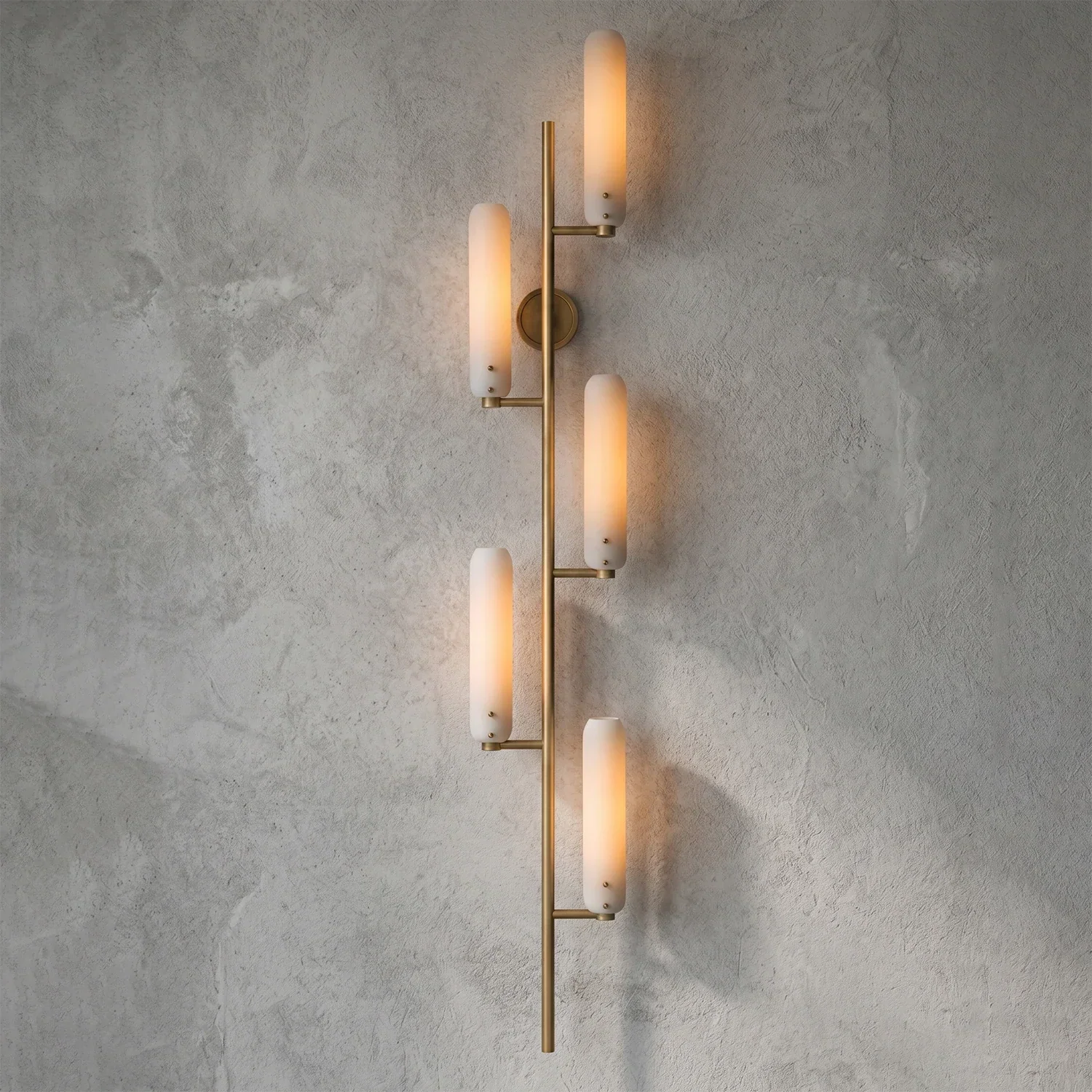 Afroalia Luxury Modern Art Deco Wall Sconce | wildoxy