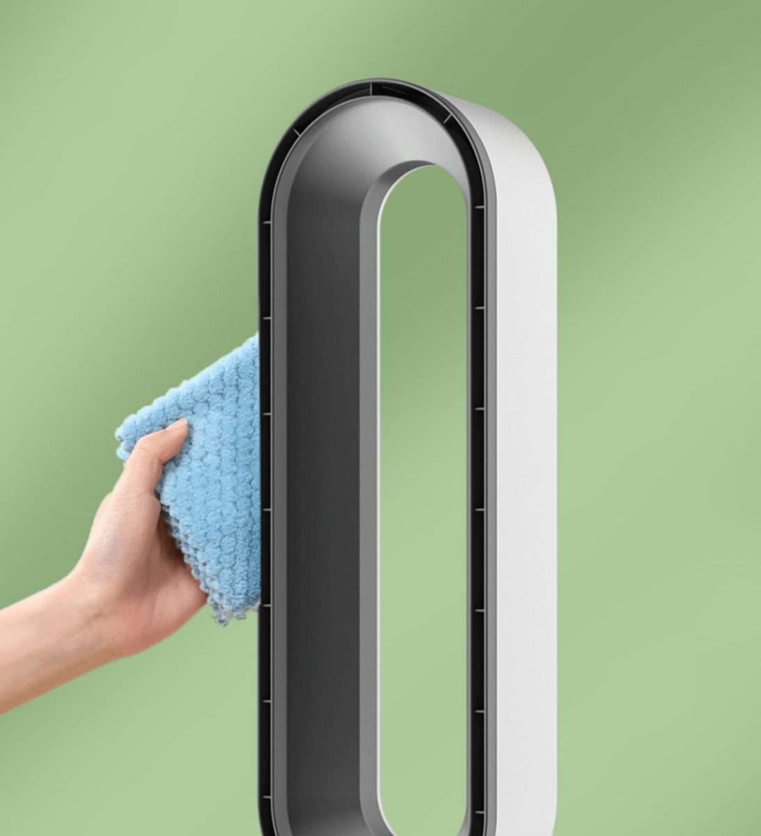 AirClear 3-In-One Bladeless Cooler — Compact Cooling & Air Cleaning Device