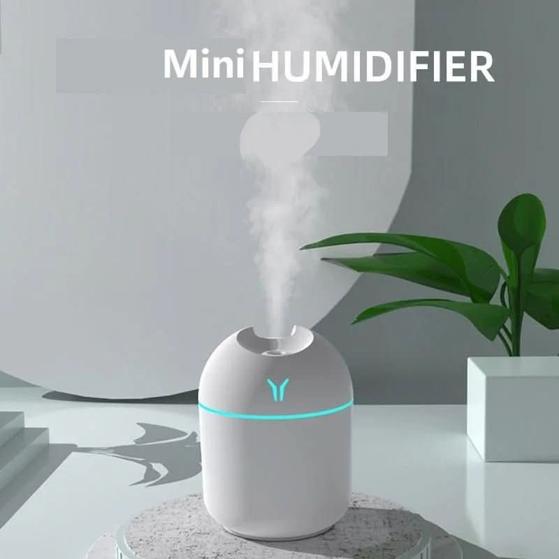 Humidificador USB AirMist 250 — depósito de 250ml, función de aromaterapia