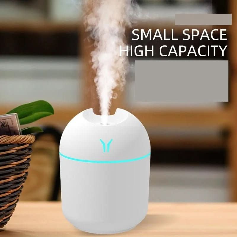 Humidificador USB AirMist 250 — depósito de 250ml, función de aromaterapia