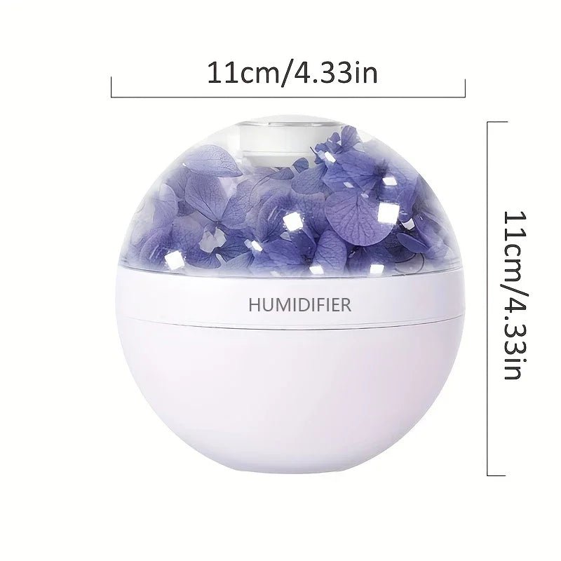 מכשיר אדים USB קומפקטי AirPuff - אדים עדינים ורציפים, פעולה שקטה על שולחן העבודה