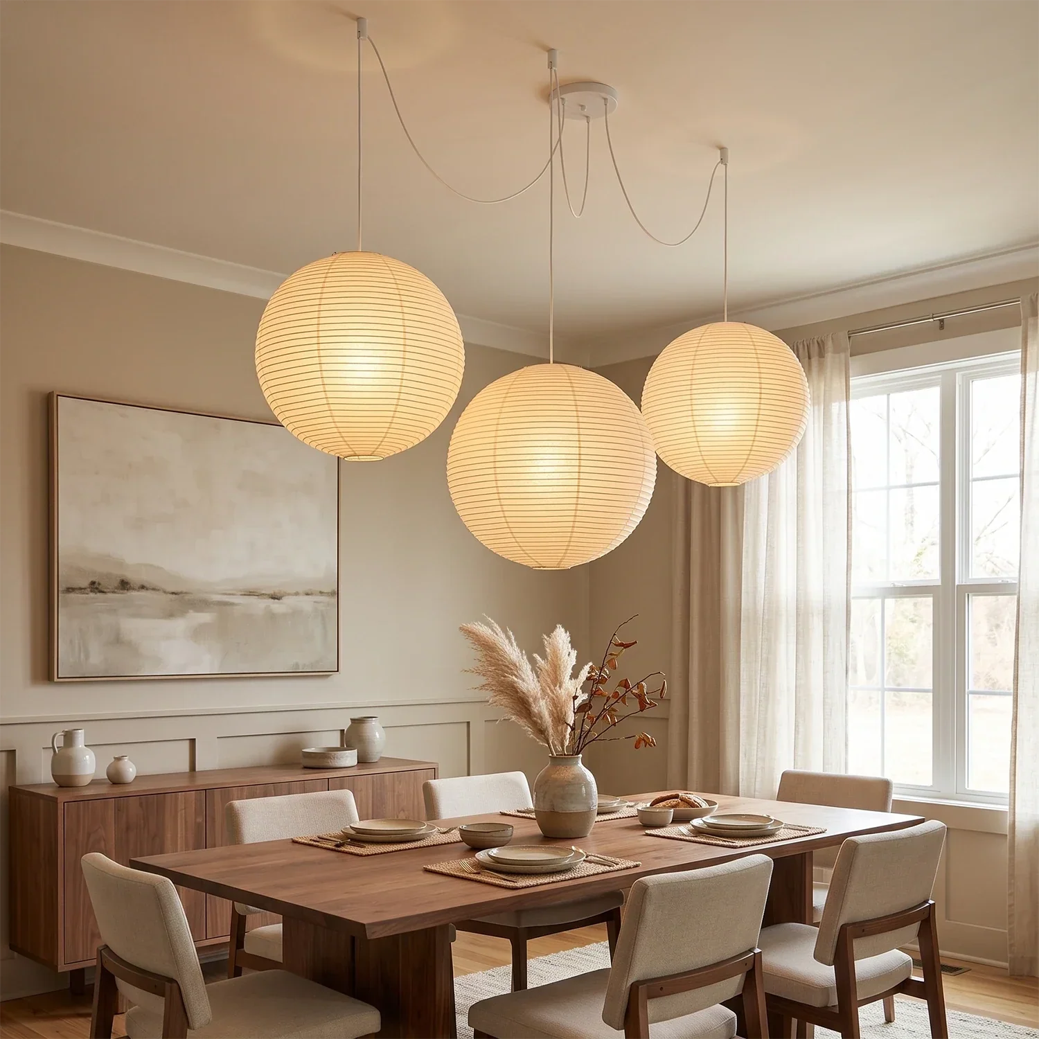 Akari Spherical A Series Pendant Light | wildoxy
