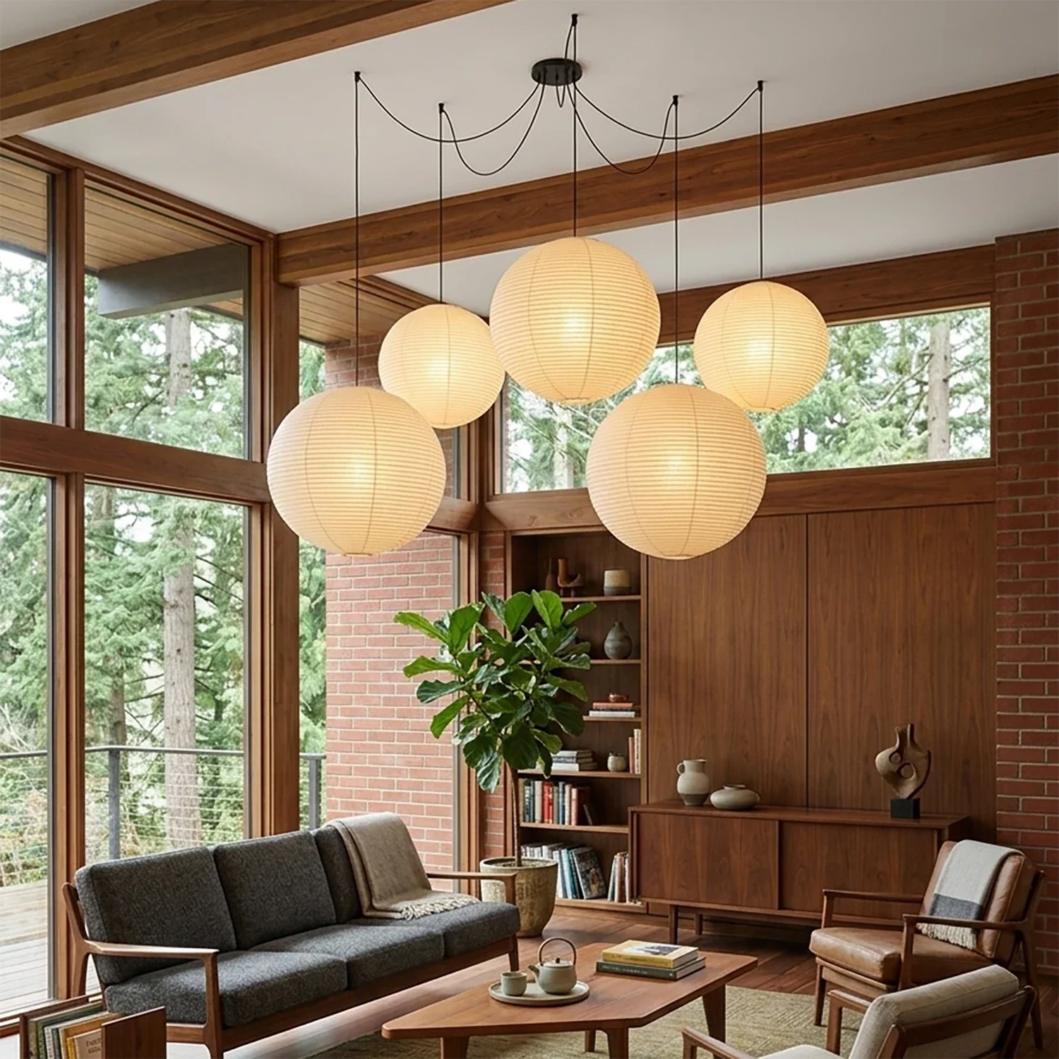 Akari Spherical A Series Pendant Light | wildoxy