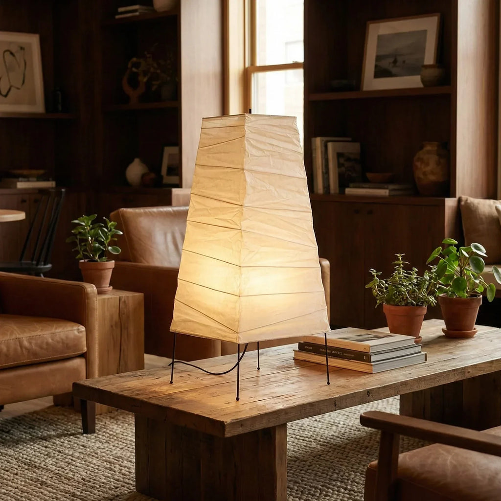 Akari Trapezoidal 4N Table Lamp | wildoxy