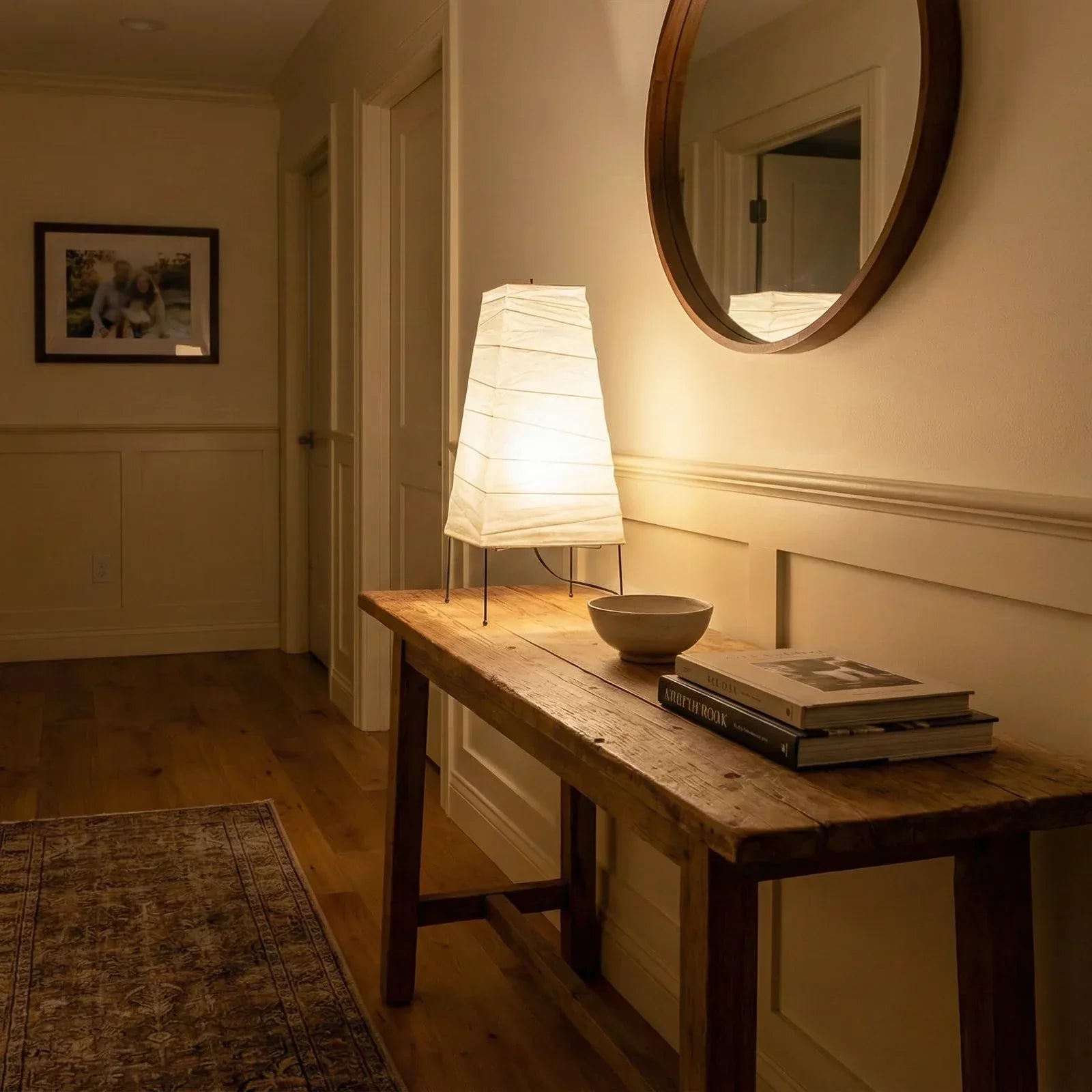 Akari Trapezoidal 4N Table Lamp | wildoxy