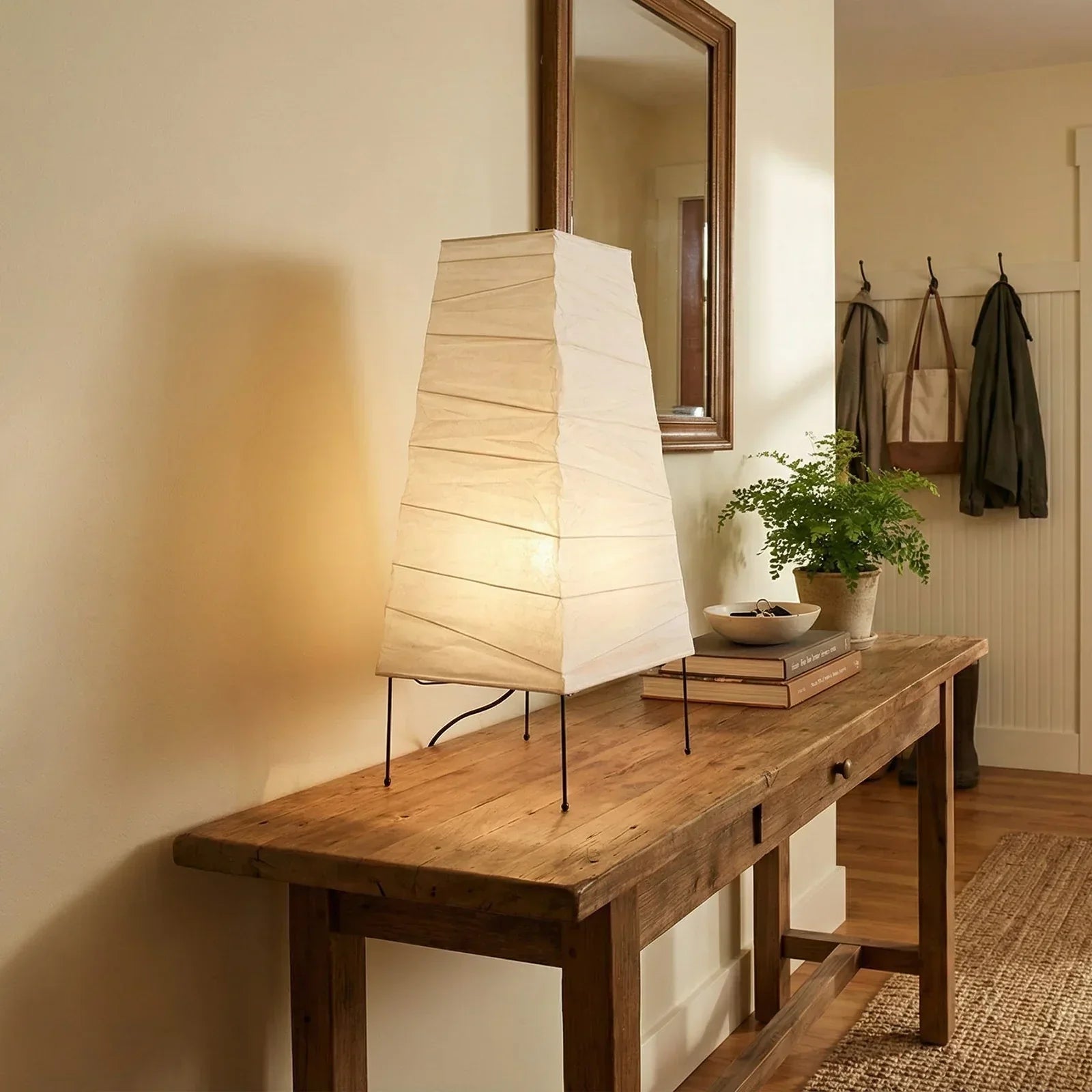 Akari Trapezoidal 4N Table Lamp | wildoxy